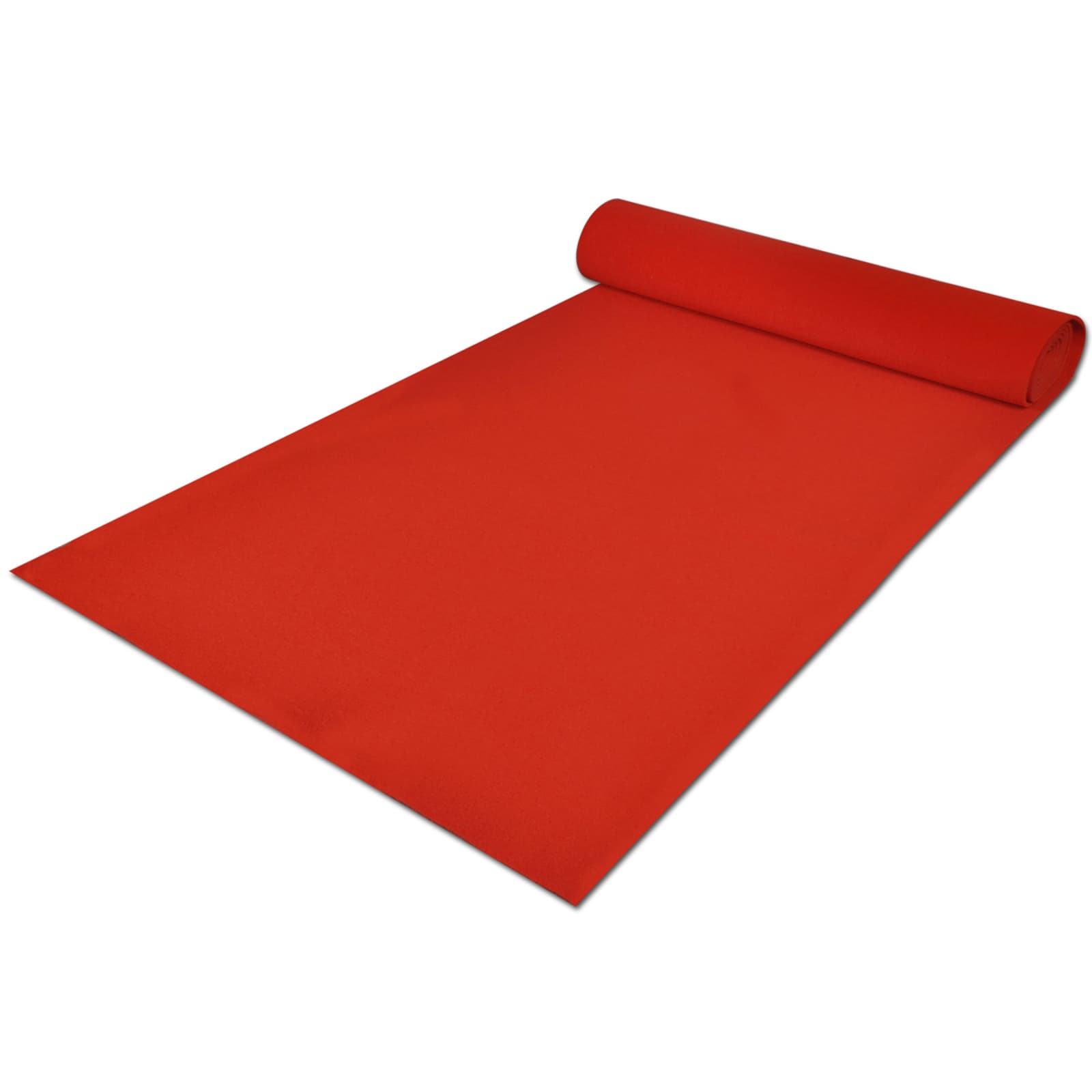 Tapijt Rood 1 x 10 m Polyester