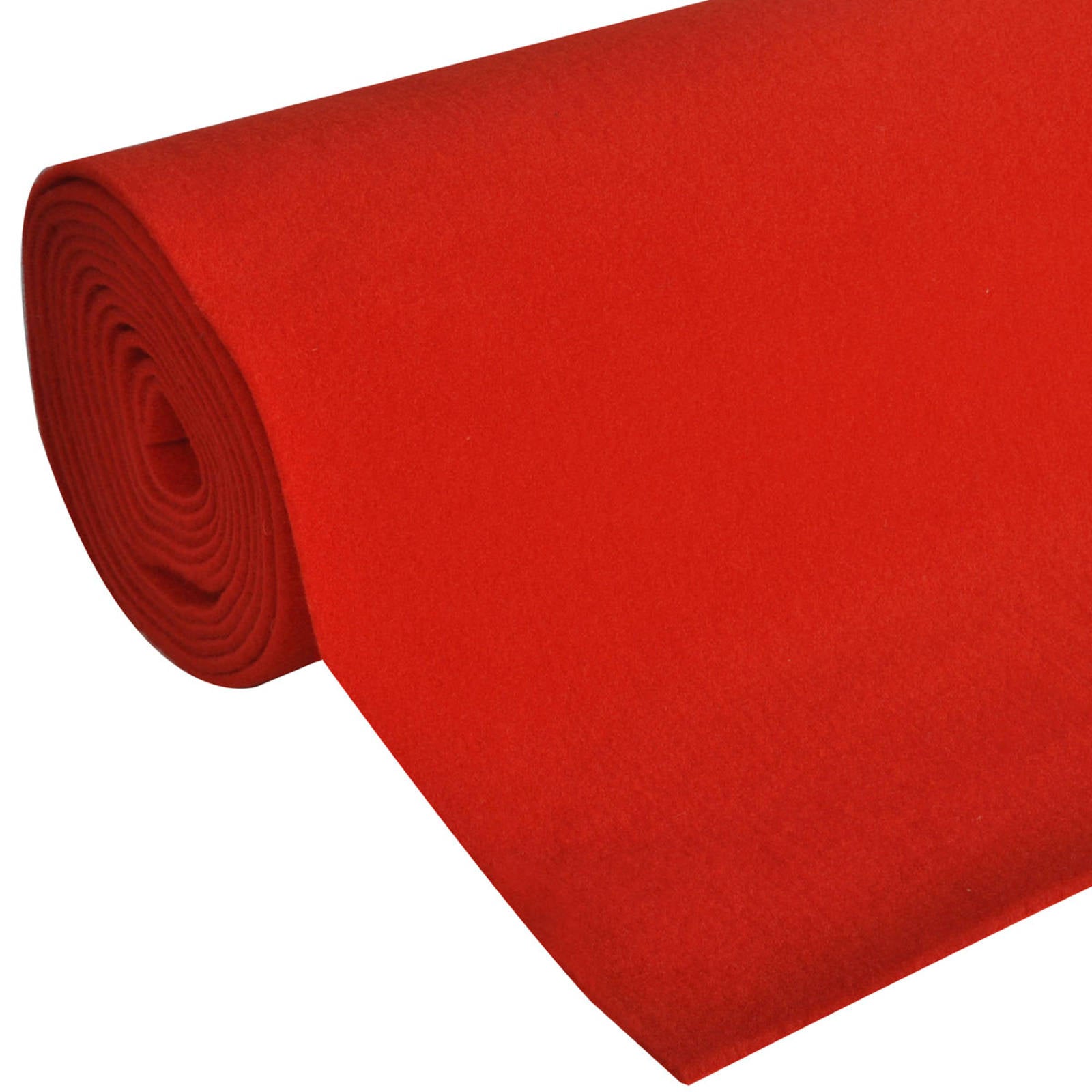 Tapijt Rood 1 x 20 m Polyester