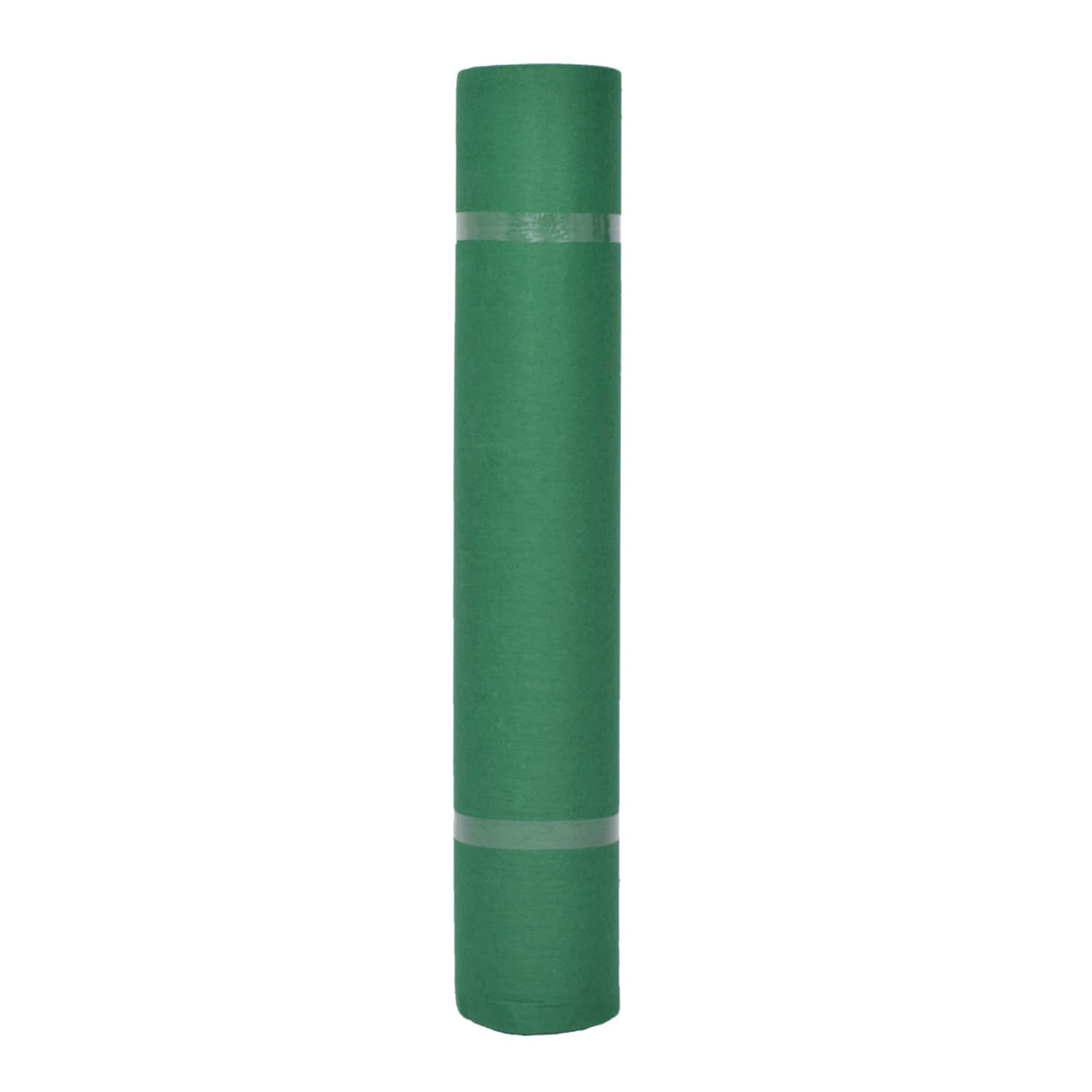 Tapijt Effen Groen 1 x 24 m Stof