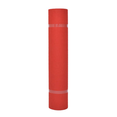Tapijt Effen Rood 1 x 12 m Stof