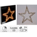 S.i.a. Stralende Kerstster Met Led Verlichting Ip44 Met Timer &Amp; Twinkle Effect 56Cm