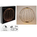 S.i.a. Decoratie Led Bal 40 Cm 240 Led'S Warm Wit Zwart