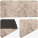 Keuken Vloerkleed Beige beton 150 x 45 cm 100% Polyamide