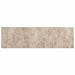 Keuken Vloerkleed Beige beton 150 x 45 cm 100% Polyamide