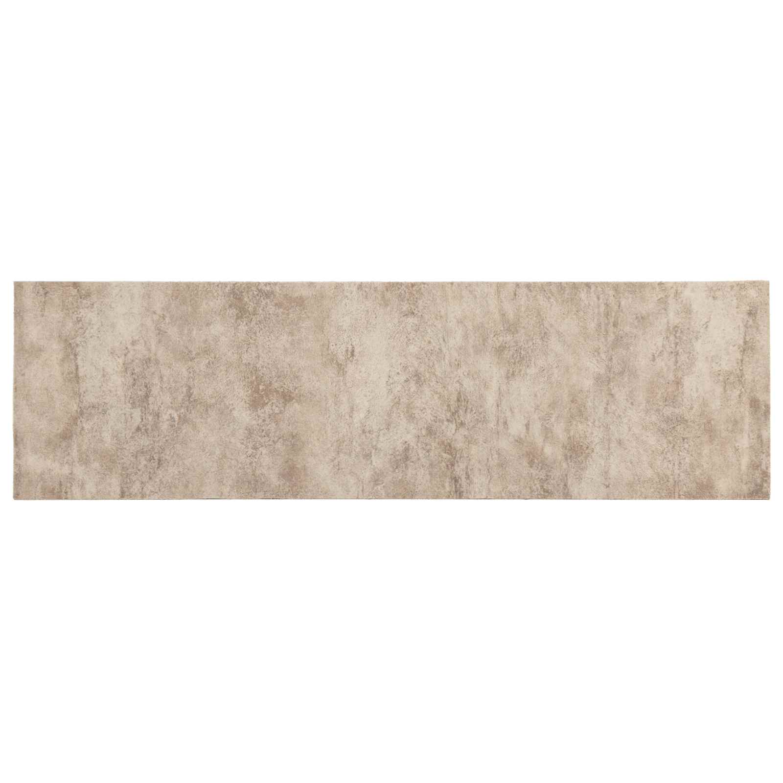 Keuken Vloerkleed Beige beton 300 x 60 cm 100% Polyamide