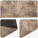 Keuken Vloerkleed Bruin beton 150 x 45 cm 100% Polyamide