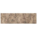 Keuken Vloerkleed Bruin beton 300 x 60 cm 100% Polyamide