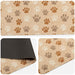 Keuken Vloerkleed Beige poten 300 x 60 cm 100% Polyamide