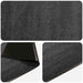 Deurmat Lichtgrijs 120 x 90 cm 100% Polyamide