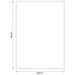 Vloerkleed IZA Beige 200 x 280 cm 100% Polyester Laagpolig