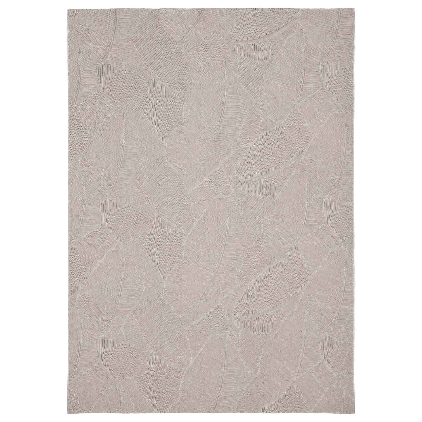 Vloerkleed IZA Beige 200 x 280 cm 100% Polyester Laagpolig