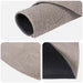 Vloerkleed IZA Beige Ø 160 cm 100% Polyester Laagpolig
