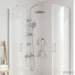 Douchesysteem Chroom Roestvrij staal 21 x 48 x 112 cm