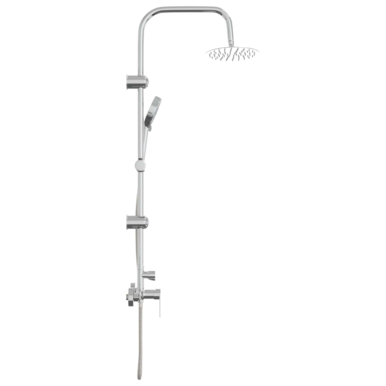Douchesysteem Chroom Roestvrij staal 21 x 48 x 112 cm