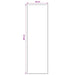 Tapijtloper FLORNES Geweven Rood Diamanten 80 x 300 cm PP 7 mm