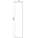 Tapijtloper FLORNES Geweven Groen Diamanten 80 x 400 cm PP 7 mm