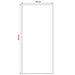Tapijtloper FLORNES Geweven Groen Diamanten 100 x 250 cm PP