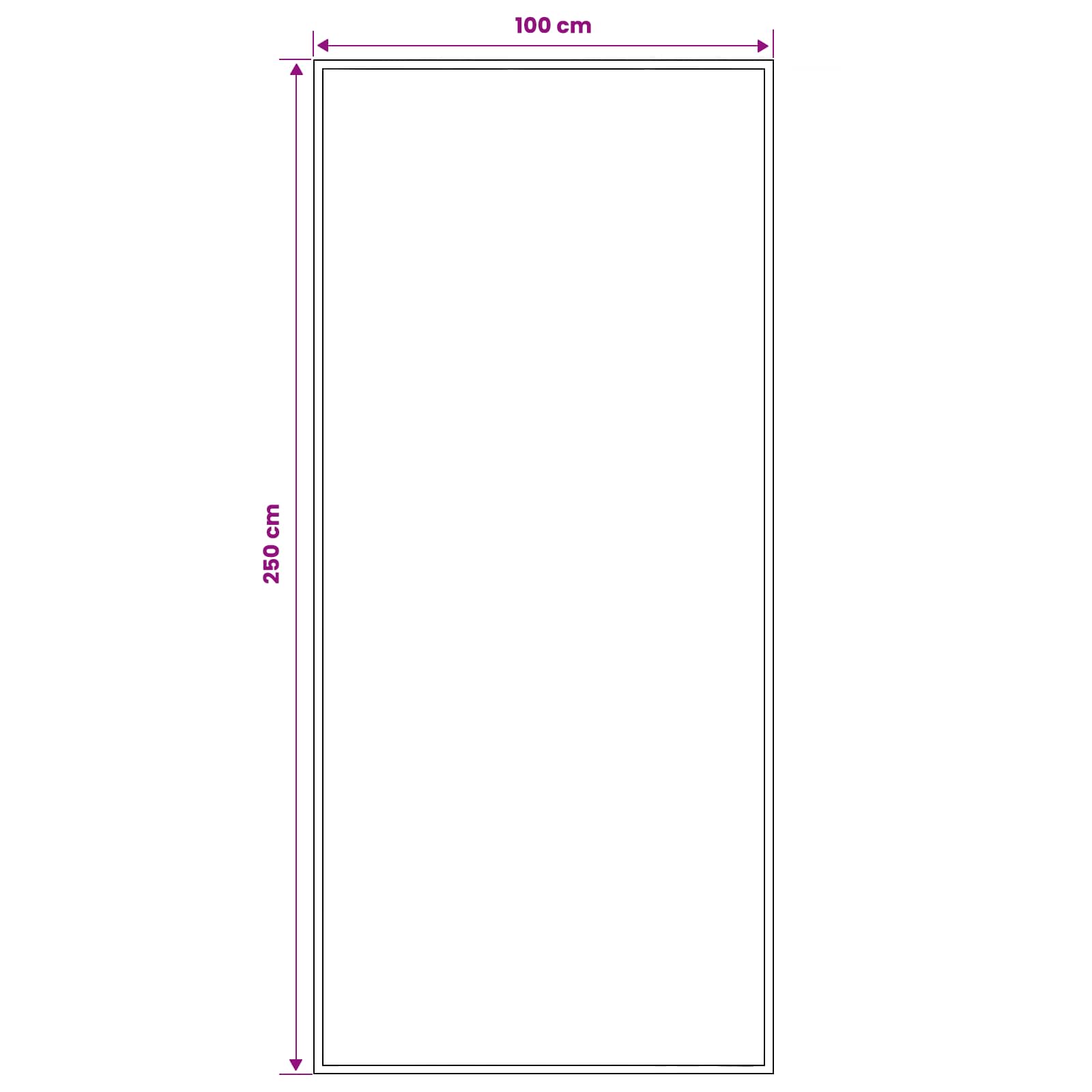 Tapijtloper FLORNES Geweven Ochre Bladeren 100 x 250 cm PP 7 mm