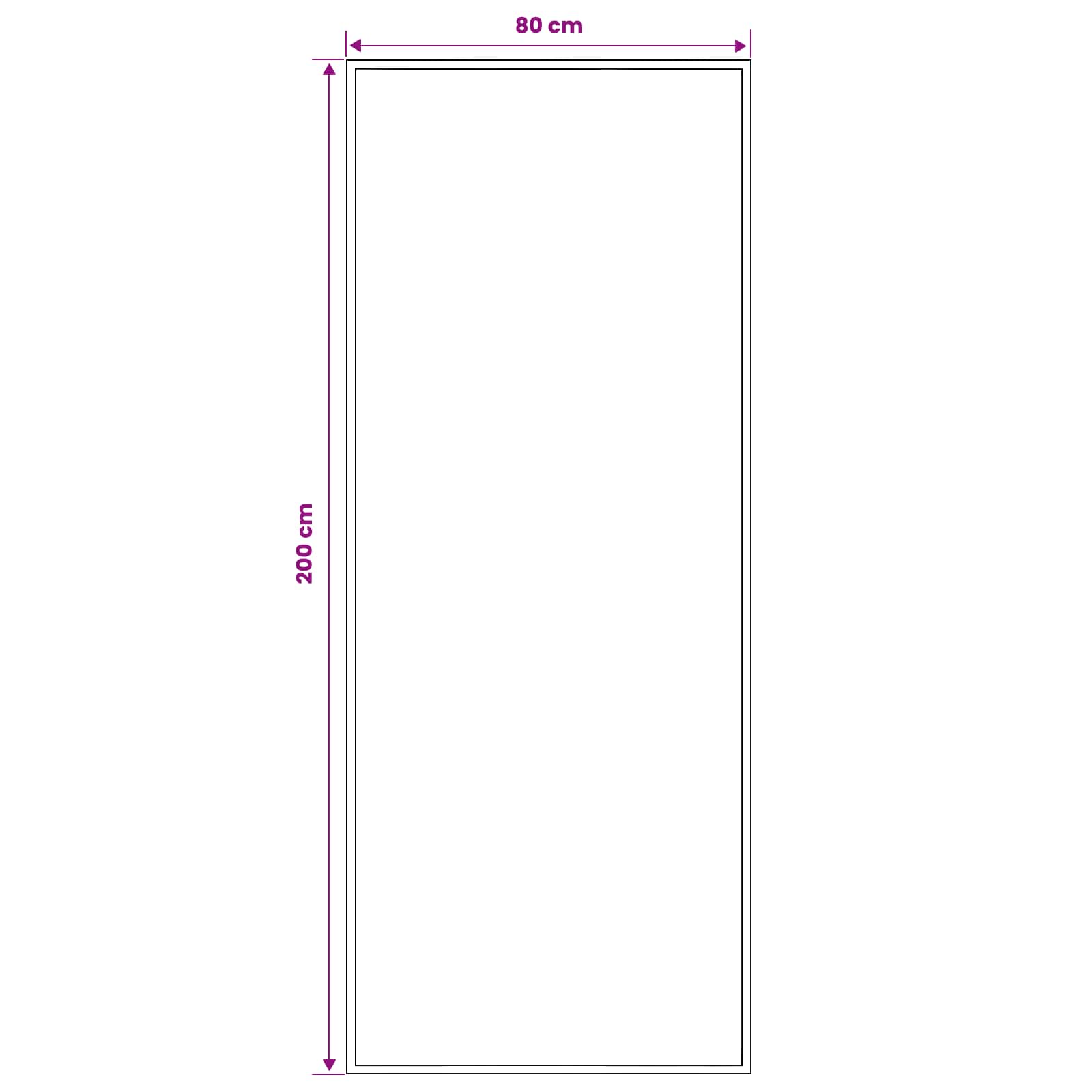 Tapijtloper FLORNES Geweven Bruin Zigzag 80 x 200 cm PP 7 mm