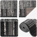 Tapijtloper FLORNES Geweven Grijs Strepen 80 x 400 cm PP 7 mm