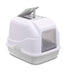 Imac Kattenbak Easy Cat Wit / Lichtgrijs 50X40X40 Cm