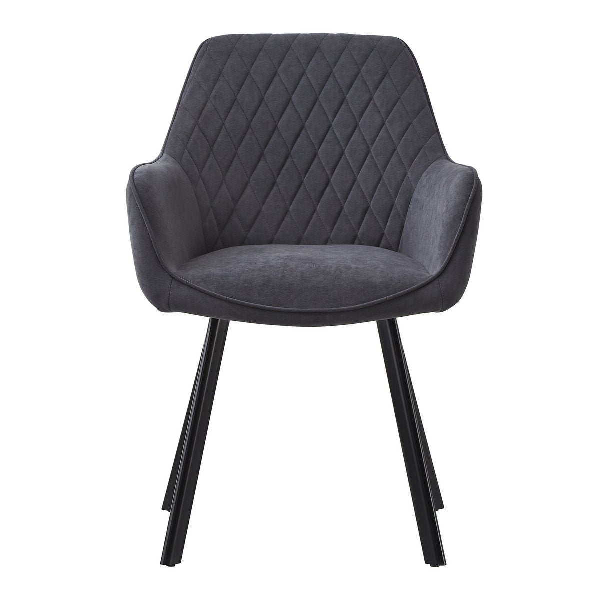 Set van 2 fauteuils grijs