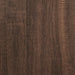Kattenbakkast 53x53x51 cm bewerkt hout bruin eikenkleurig