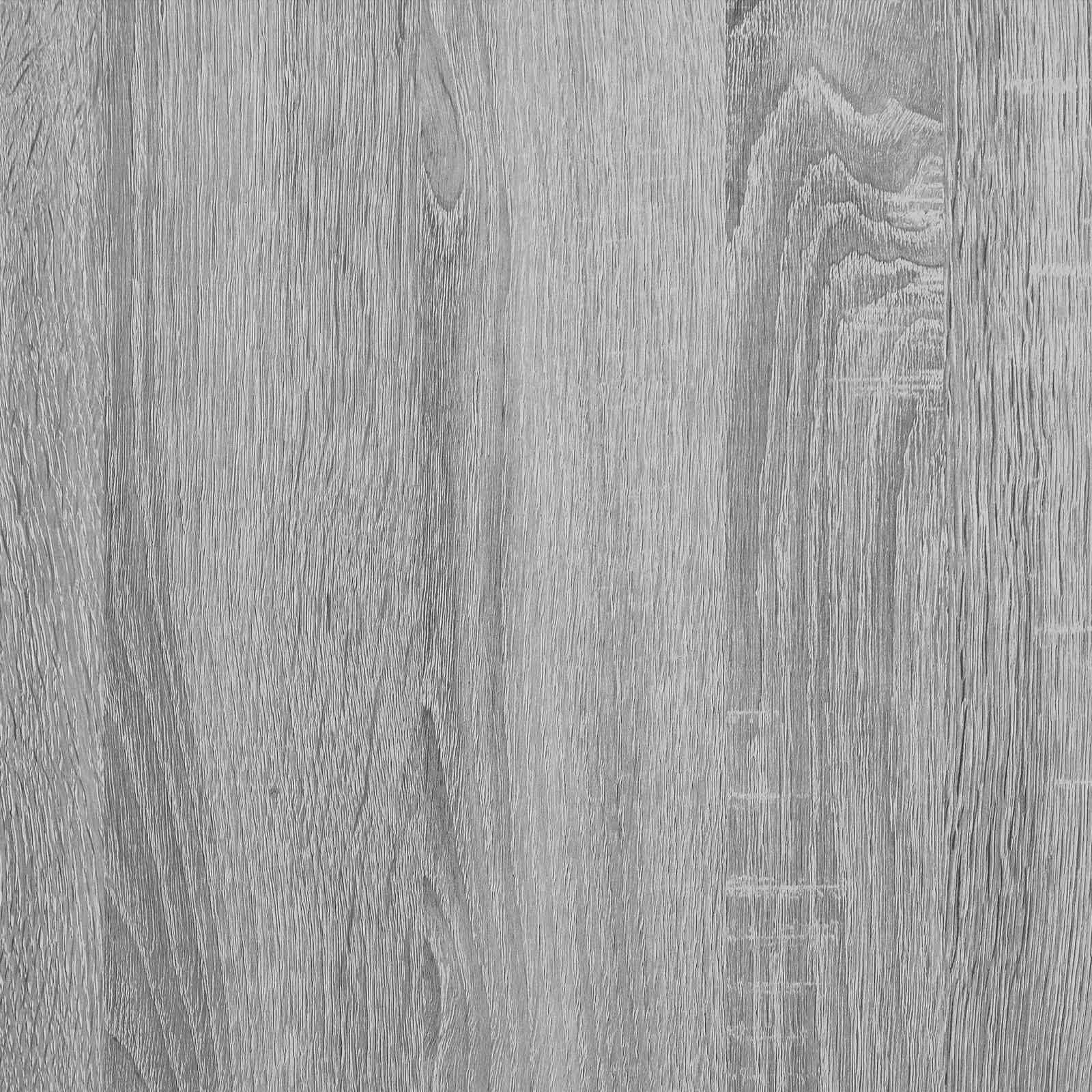 Biljartkeu standaard Bewerkt hout 42 x 43 x 60 cm Grijs Sonoma