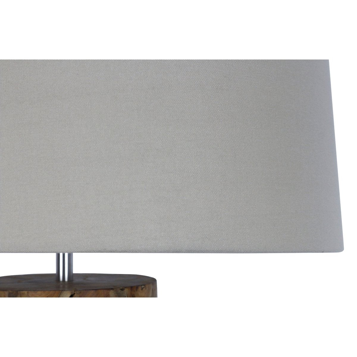 Vloerlamp drijfhout naturel/wit 170 cm