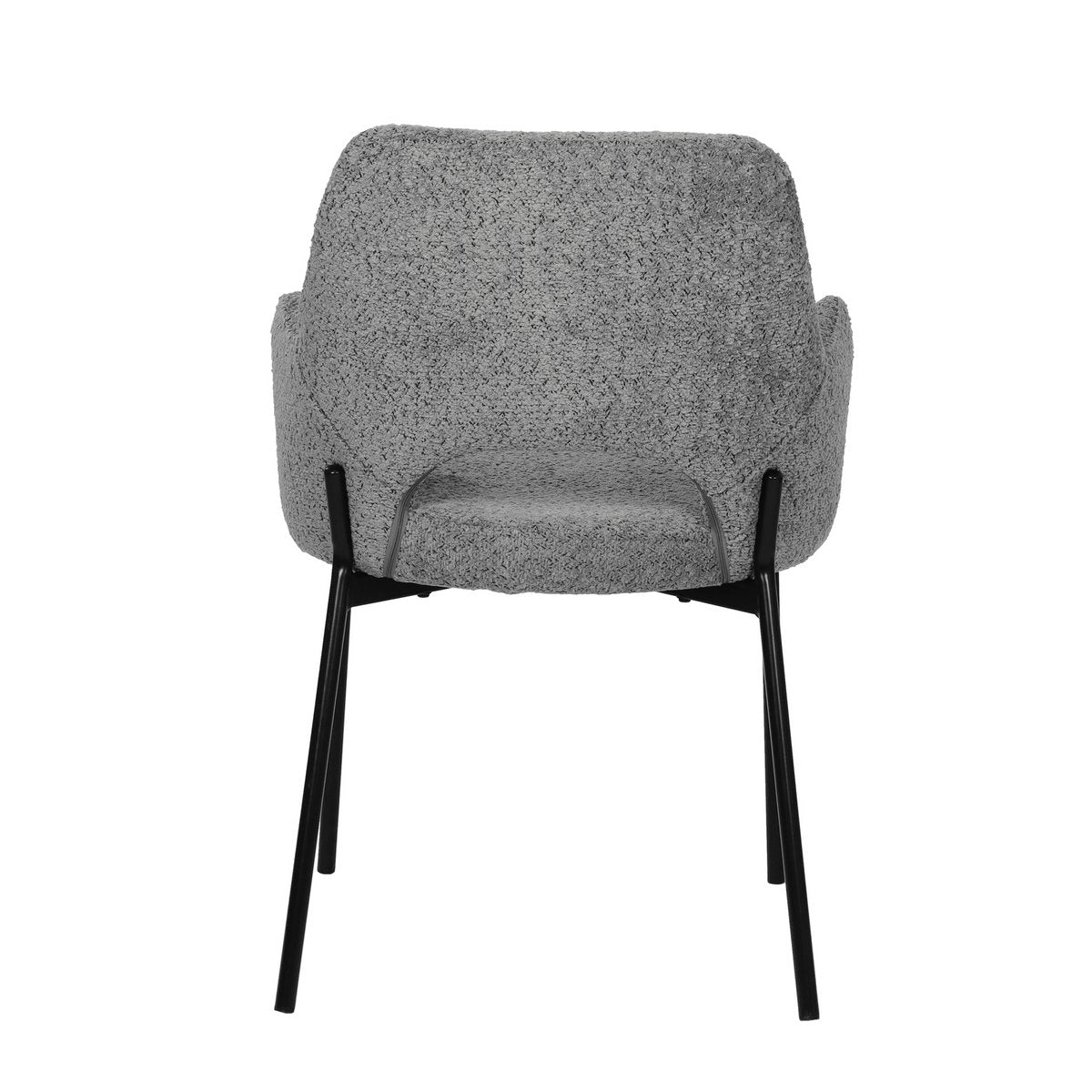 Fauteuilset van 2 met uitgesneden rugleuning