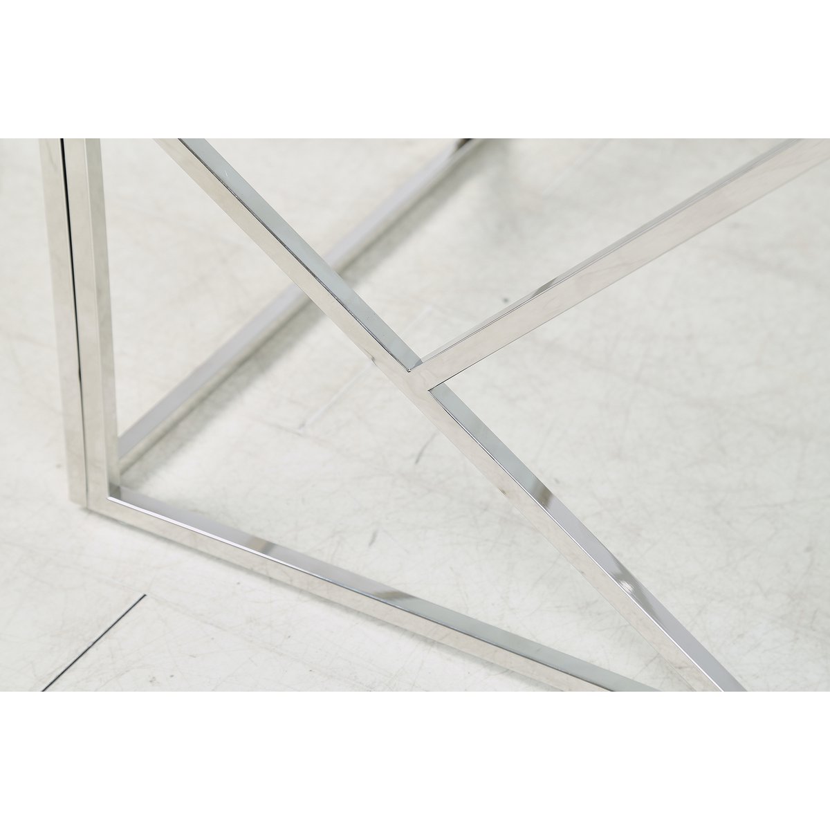 Salontafel zilver 120x60 cm