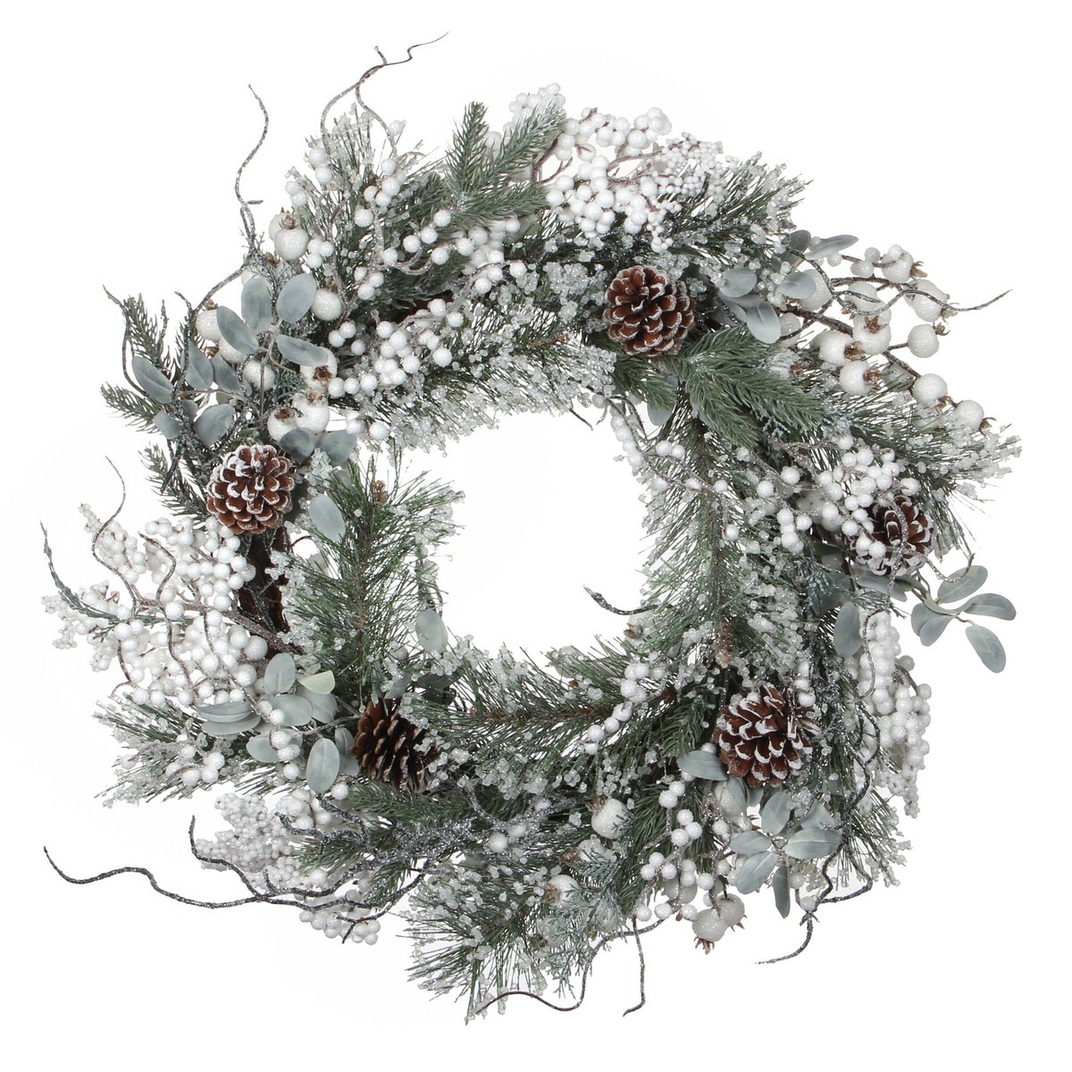 Kerstkrans Hardy Groen
