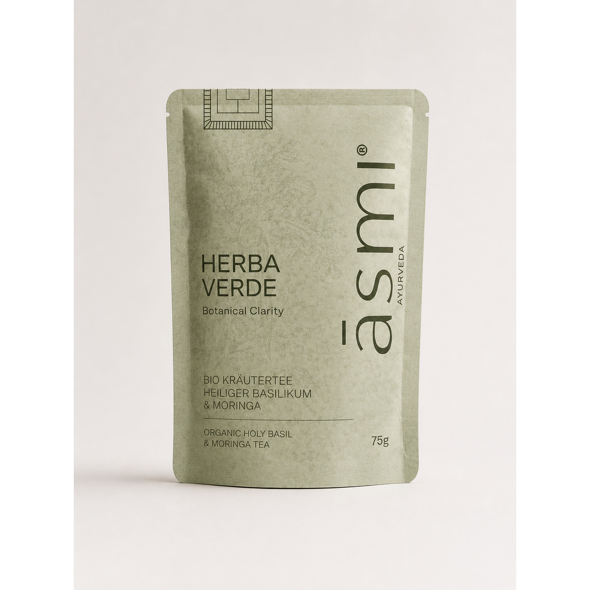Biologische Herba Verde Eco papieren zak