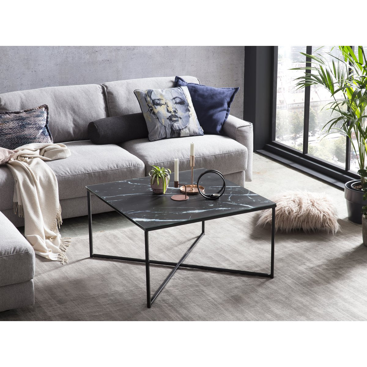 Salontafel 80x80x45 cm