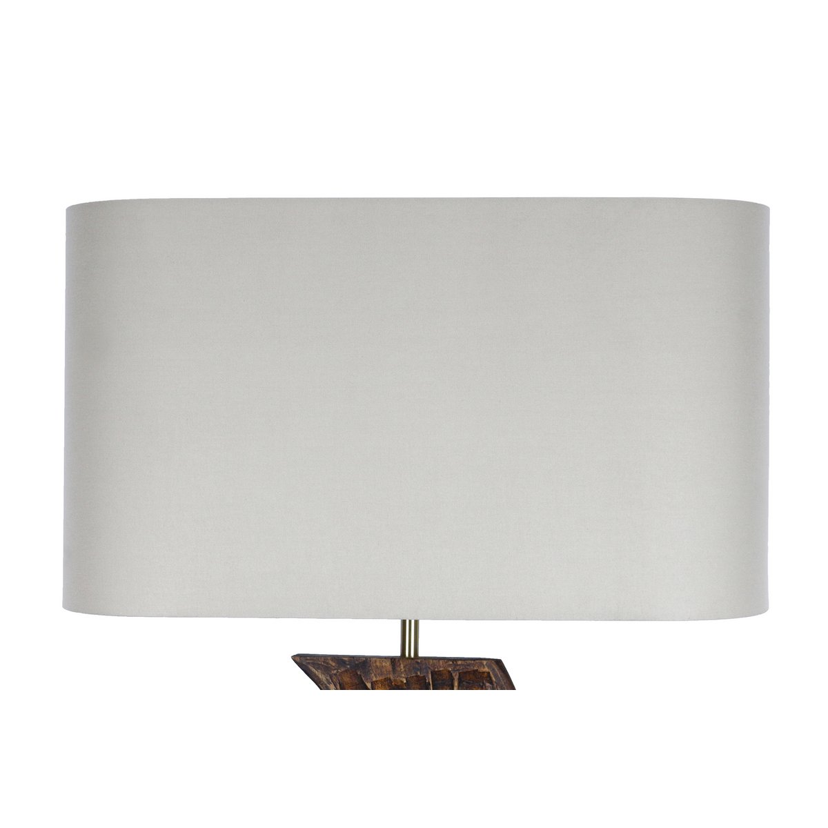 Vloerlamp acacia/linnen naturel 171 cm