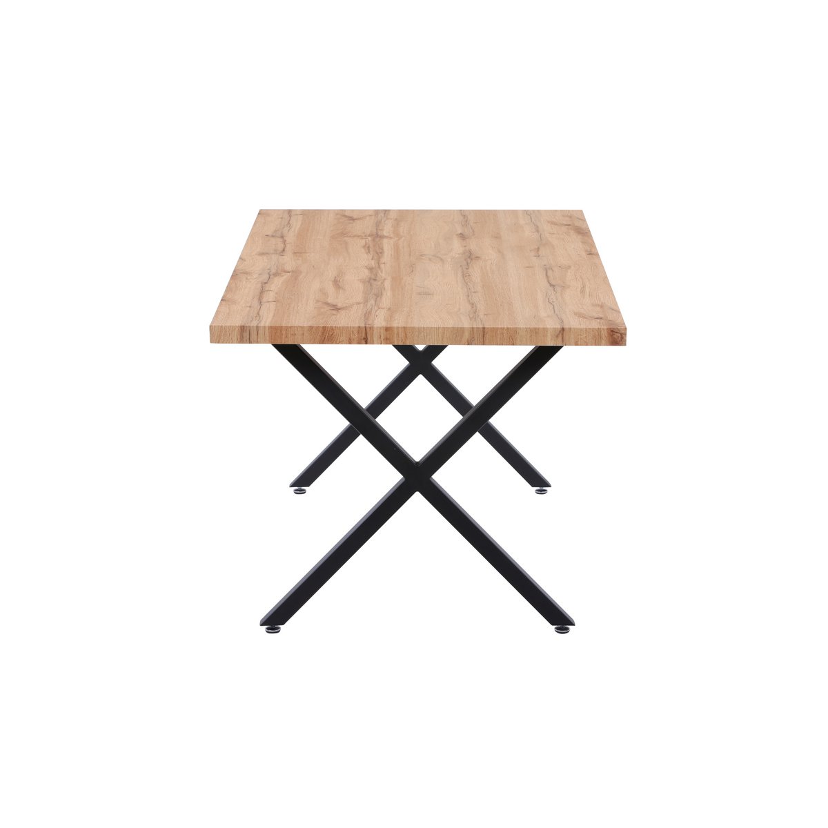 Tafel 160x90 cm met X-frame