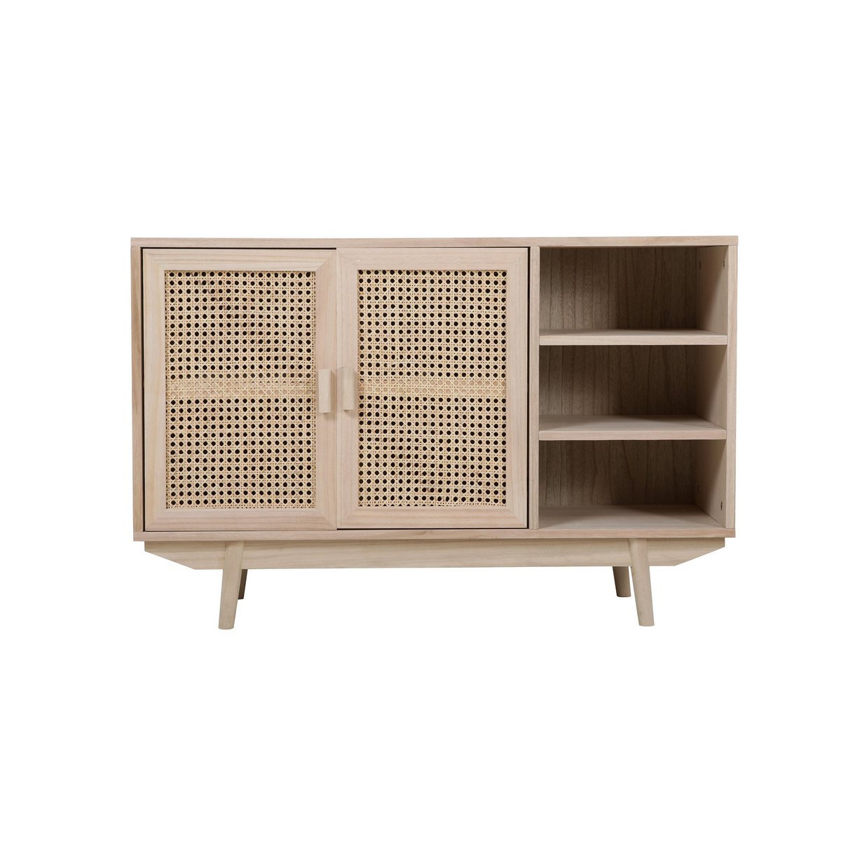 Dressoir 100x36 cm rotan geweven