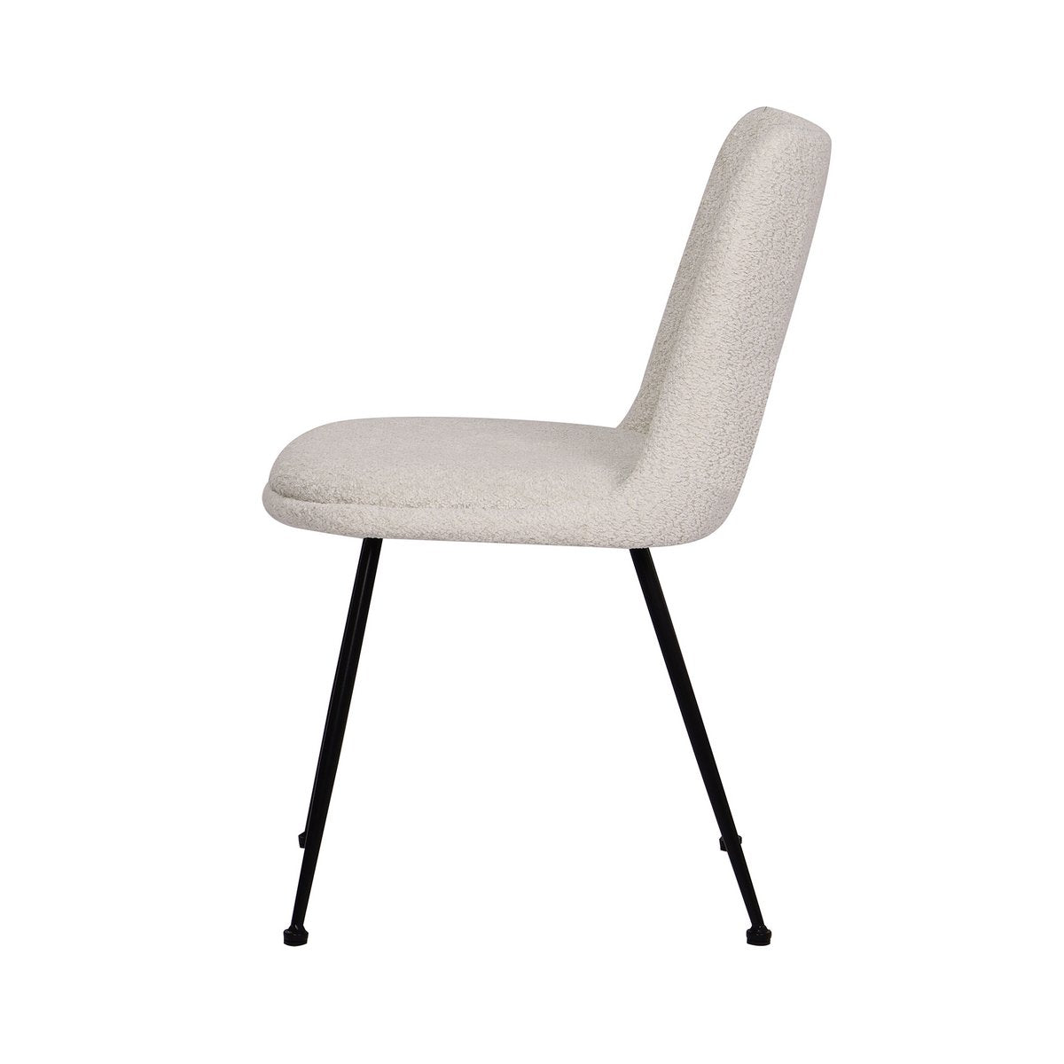 Set van 2 stoelen met bouclé bekleding