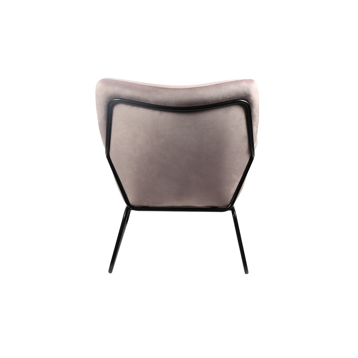 Relax fauteuil bekleed met Rose fluweel