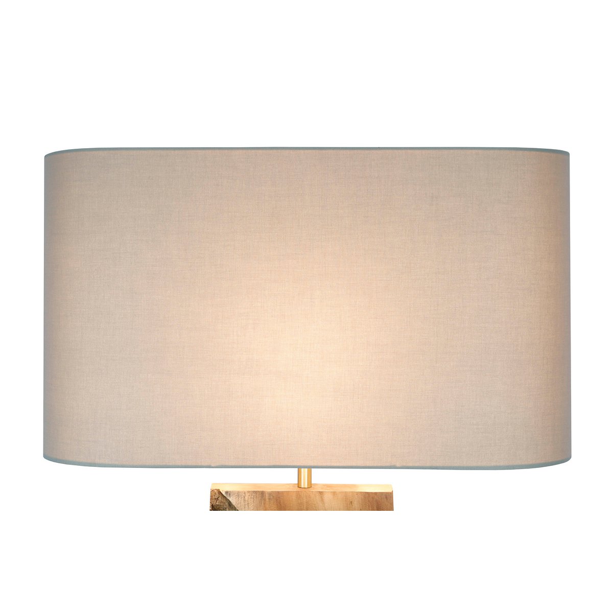 Vloerlamp acacia/linnen naturel 171 cm