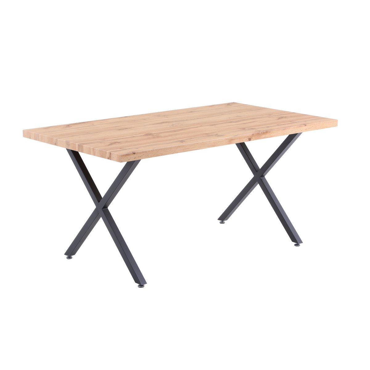 Tafel 160x90 cm met X-frame