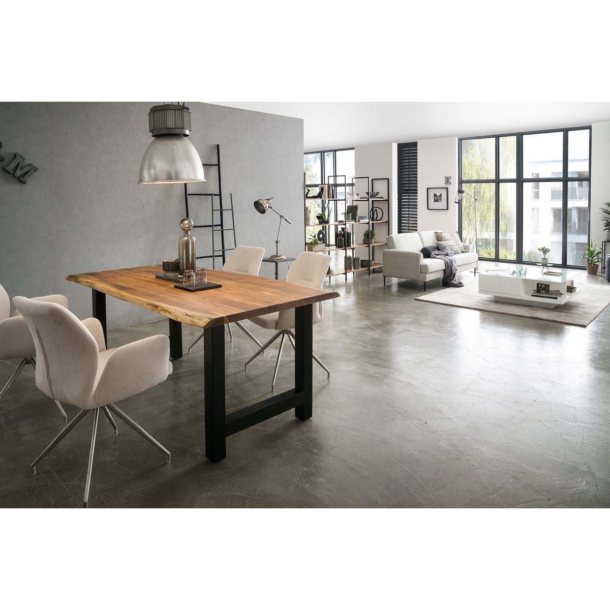 Acacia eettafel 240x110 cm