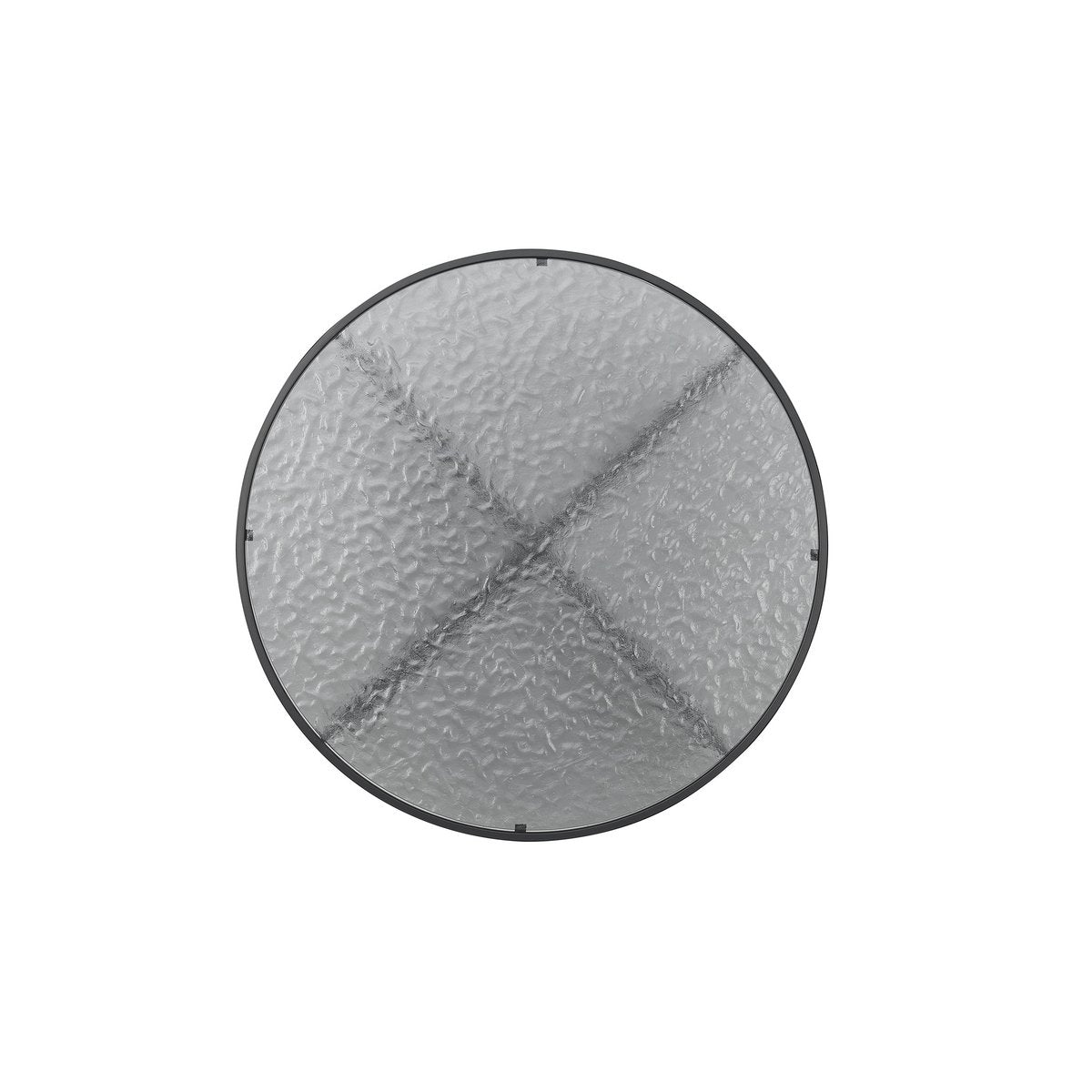 Salontafel Ø 80 cm zwart