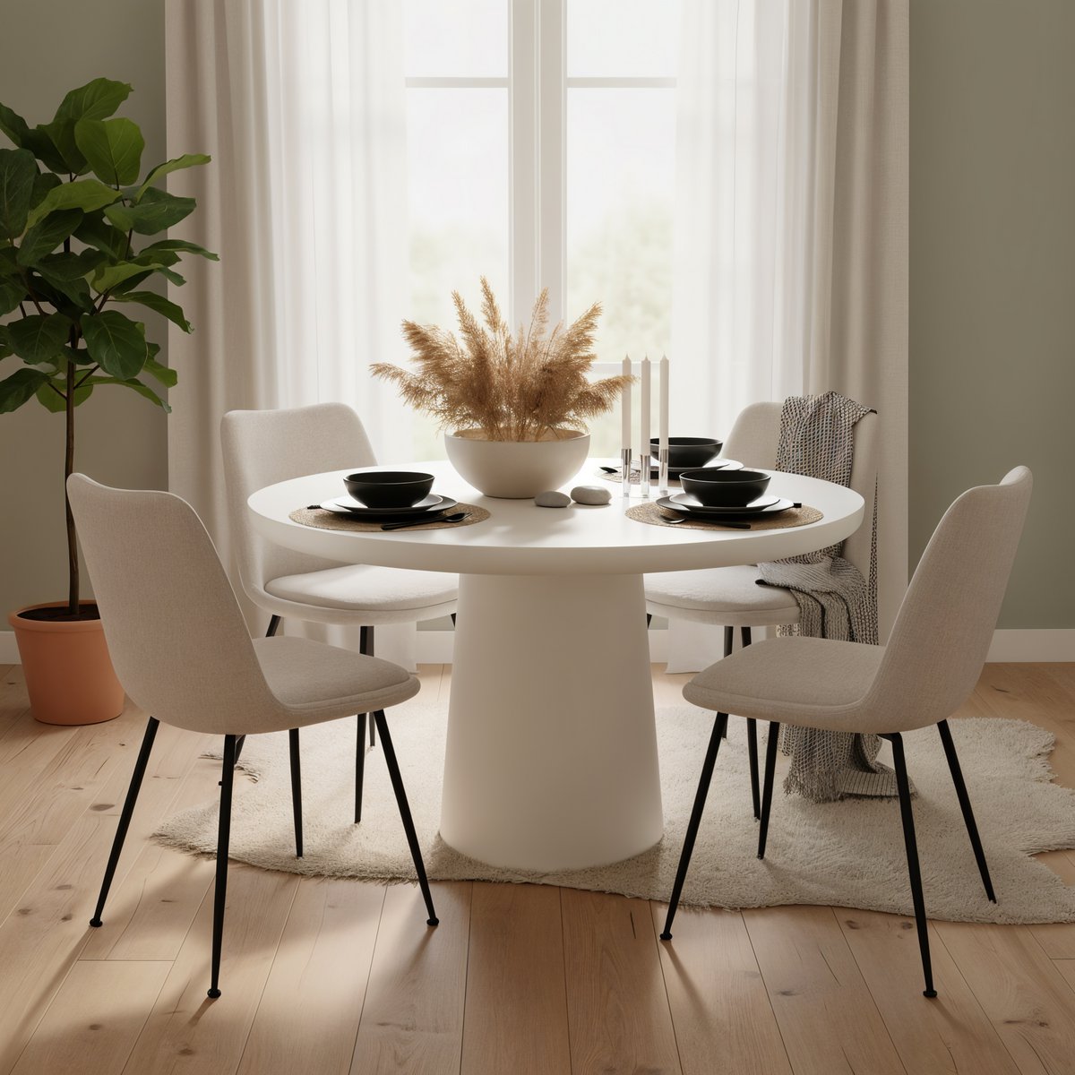 Tafel 120x120 cm