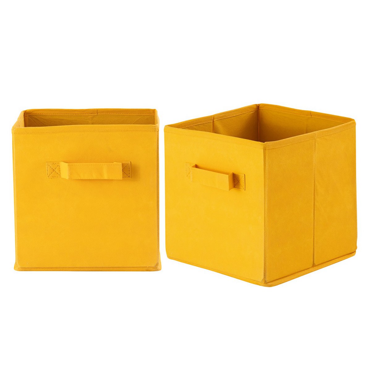 Opslagboxen opvouwbare vouwkast 26x26x26 cm 6 -pack opbergdoos vierkant