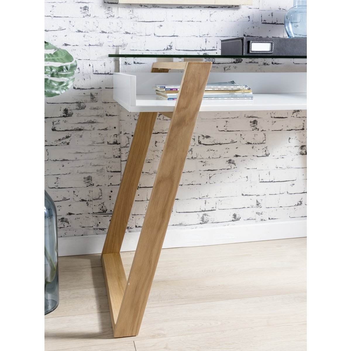 Bureau 110x55x75 cm wit