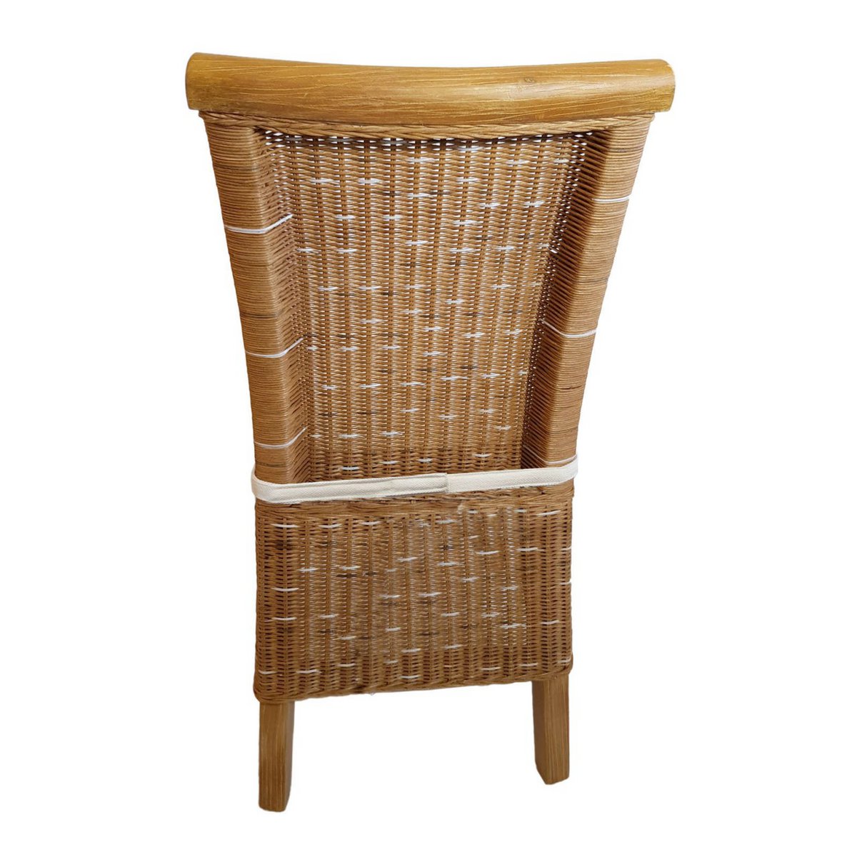 Eetkamerstoelen Set 6 stuks Rattan stoelen eettafel stoelen Perth Brown Corridors