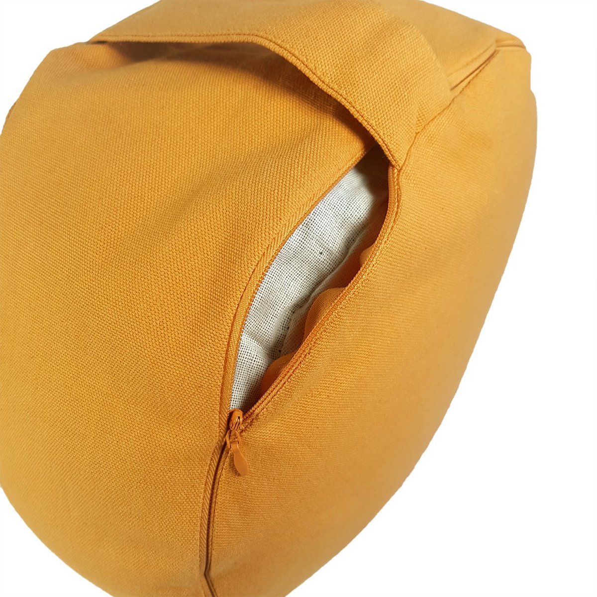 Yoga -kussens Meditatiekussenstoel Kushion Vloer kussen Lotus rond H 14 x Ø 31 cm Cover Wasbaar
