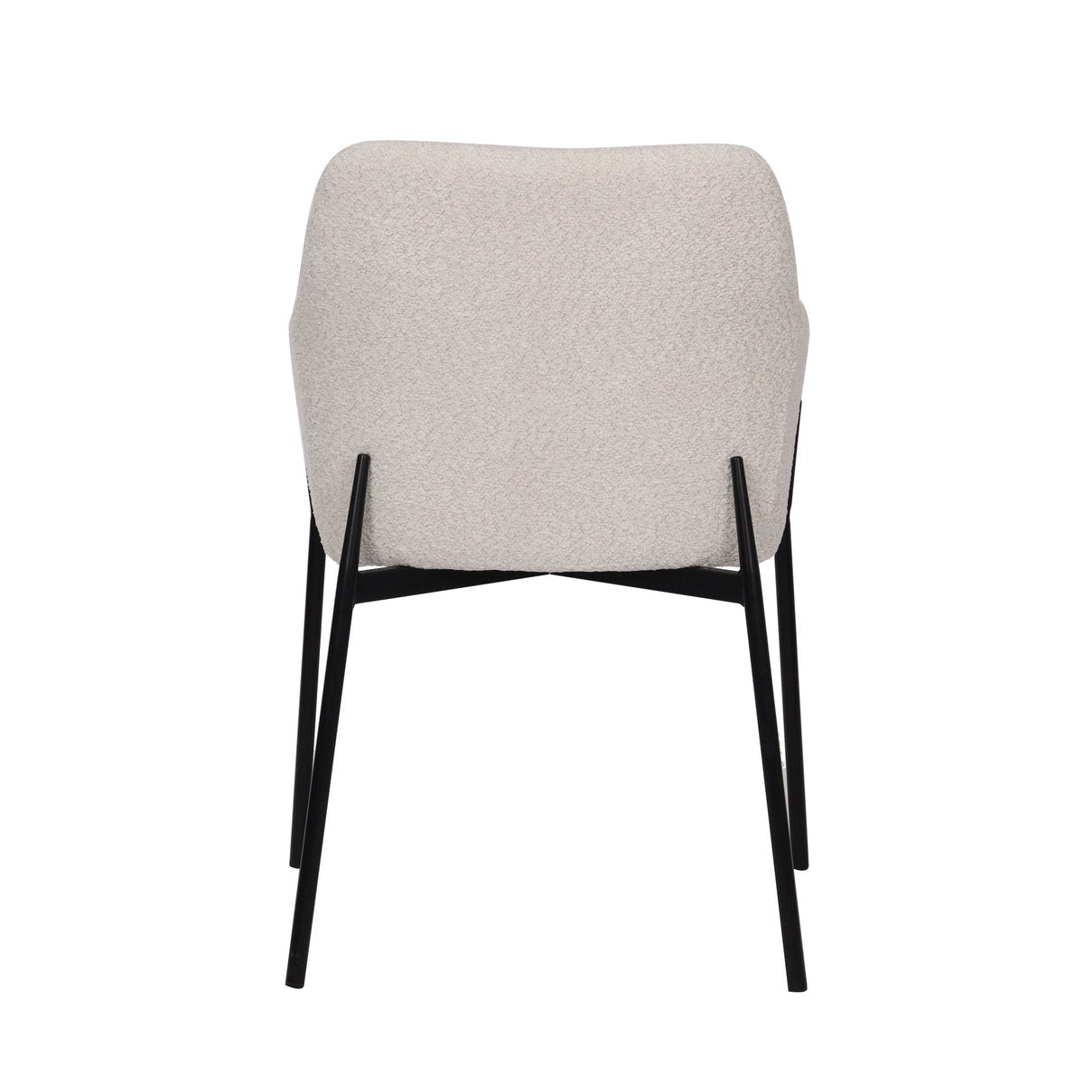 Set van 2 fauteuils met bouclé hoes