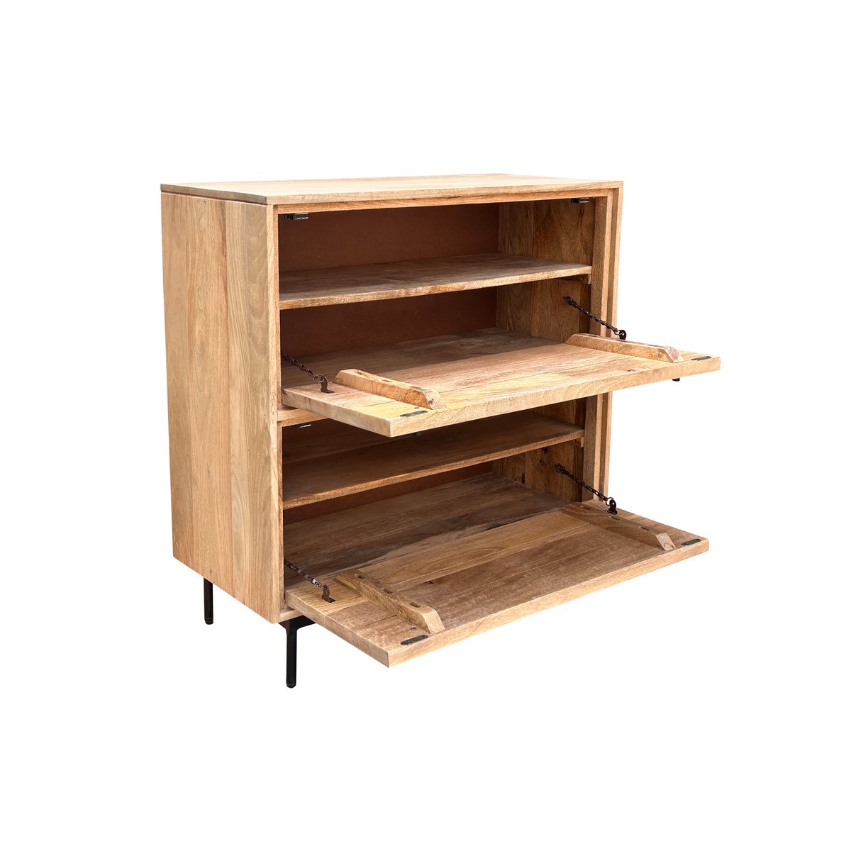 Schoenenkast met 2 kleppen